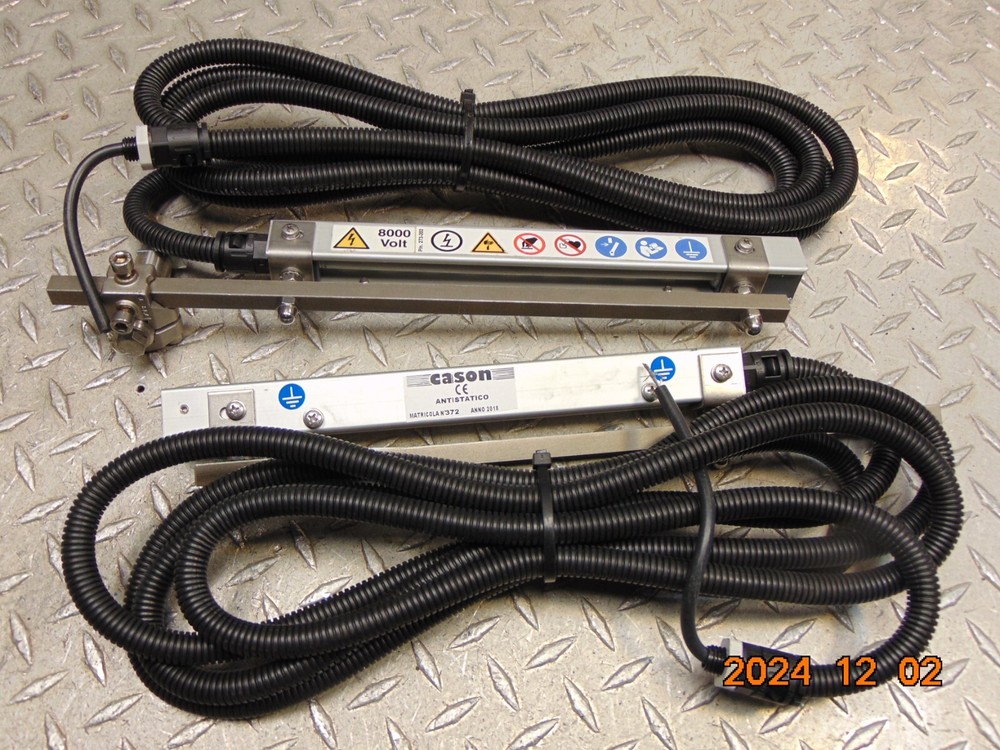 (1) CASON 273-202 ELECTRONIC ANTI-STATIC BAR 8000V