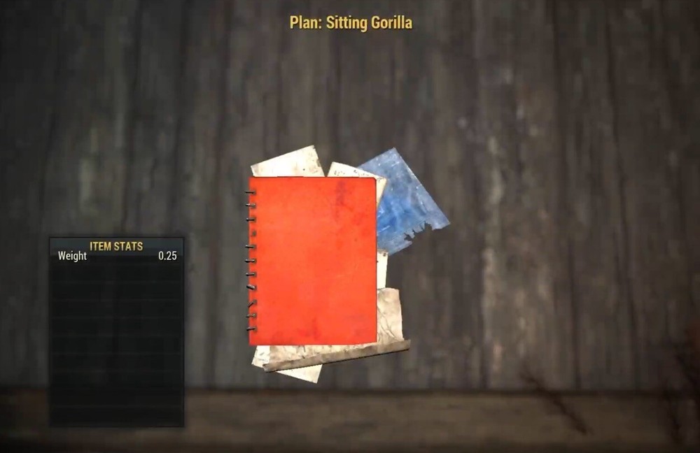 (Xbox) Sitting Gorilla Plan