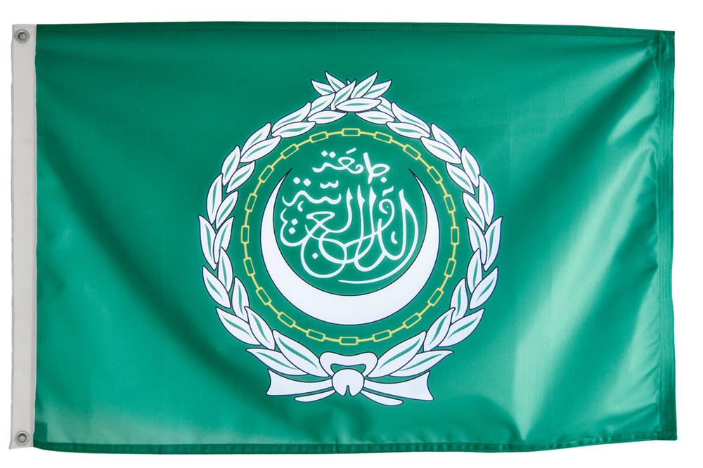 Arab League Flag 3'x2' - ONE ONLY