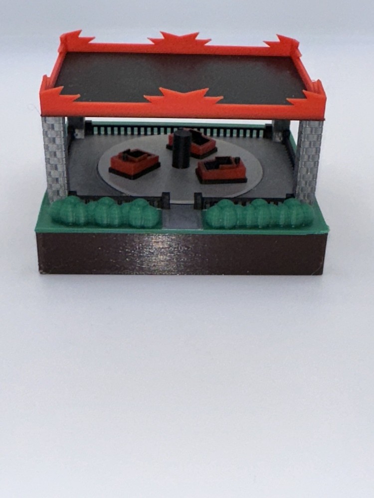 Dodgems Z-scale Motorized Model Ride