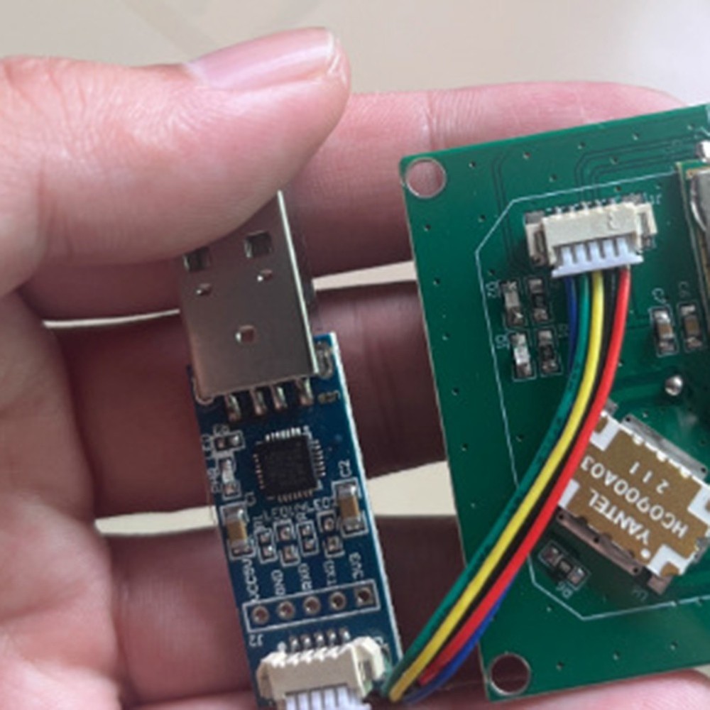 YRM100 UHF RFID Reader Module TTL with ESP32 Interface and Built-in Antenna N5N3