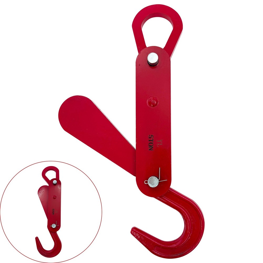 5T Automatic Unloading Hook Cargo Lifting Hook Lifting Automatic Release Hook