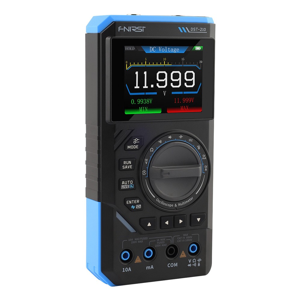 FNIRSI DST210 Handheld Digital Oscilloscope Multimeter+Function Signal Generator
