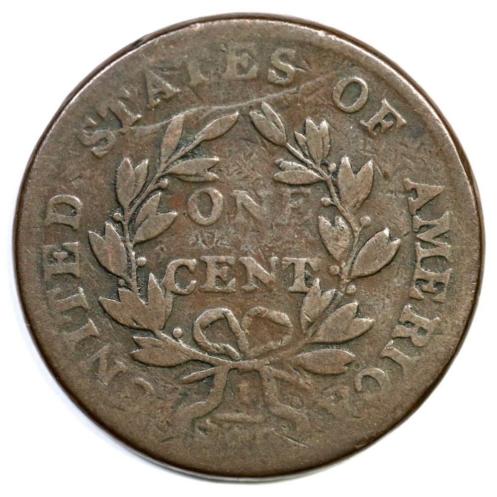 1802 S-230 Draped Bust Large Cent Coin 1c