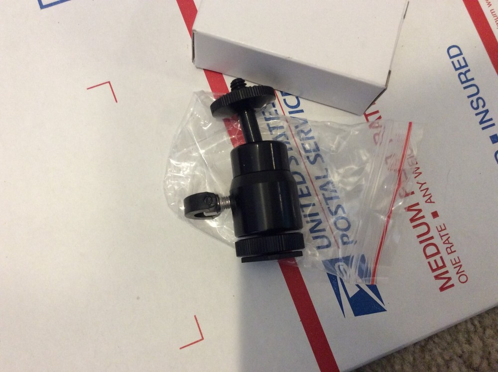 Replacement Ball Head Ballhead Mount for Prismatic Ring Lights