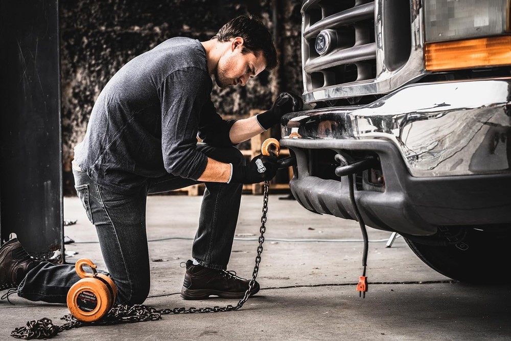 Heavy Duty Gloves with Patented Grip Technology for Various Work Environments