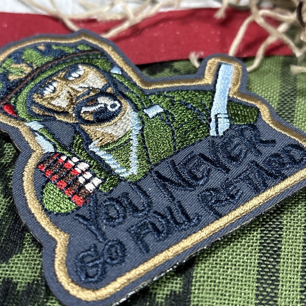 You Never Go Full Ret… Morale Patch ~3x3” Hook & loop Tactical Gear Patch