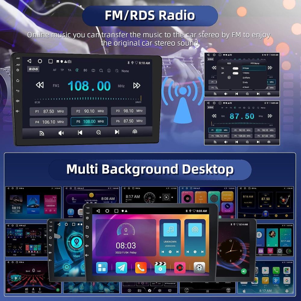 For 2014-2018 Dodge Ram 1500 2500 3500 Android 15 Car Stereo WiFi Radio Carplay