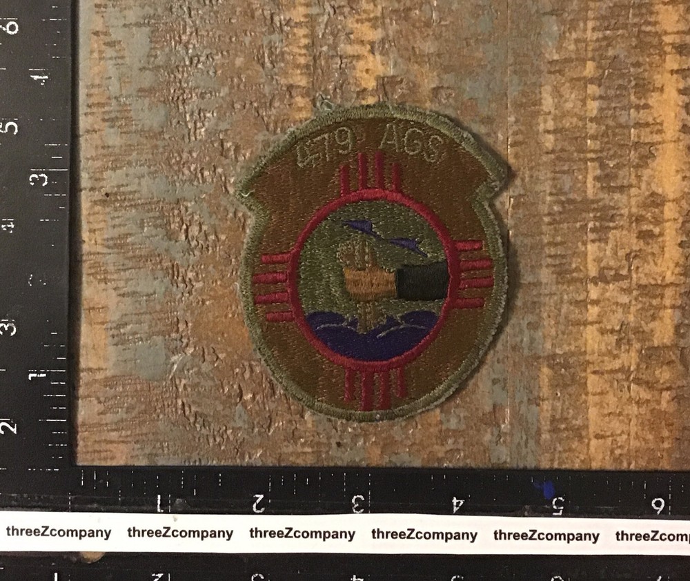 US Air Force 479 AGS Aircraft Generation Squadron Patch USAF