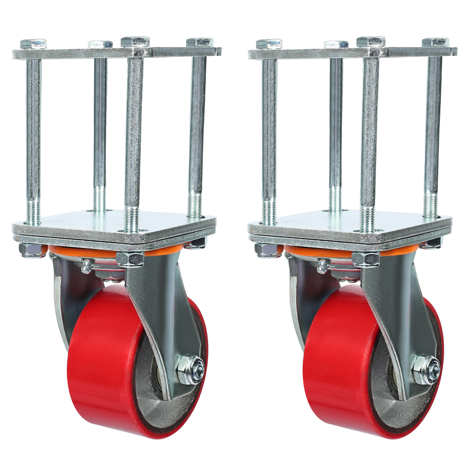 For RV Travel Trailer Fifth Wheel RV 2.5" or 3" Receivers Hitch Mount Skid Wheel