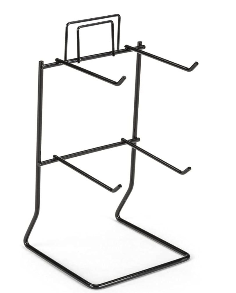 Keychain New 4 Peg - 9.8 " H Top Key Chain & Small Items Counter Display Rack