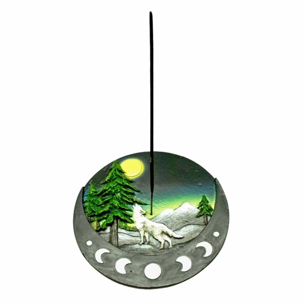 Wolf Incense Burner