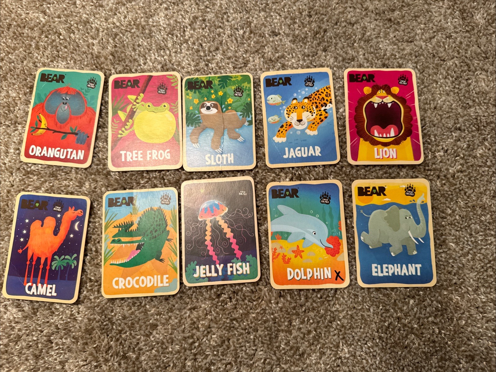 Bear Greatest Games And Fruit Snacks Trading Cards Lot Of 97