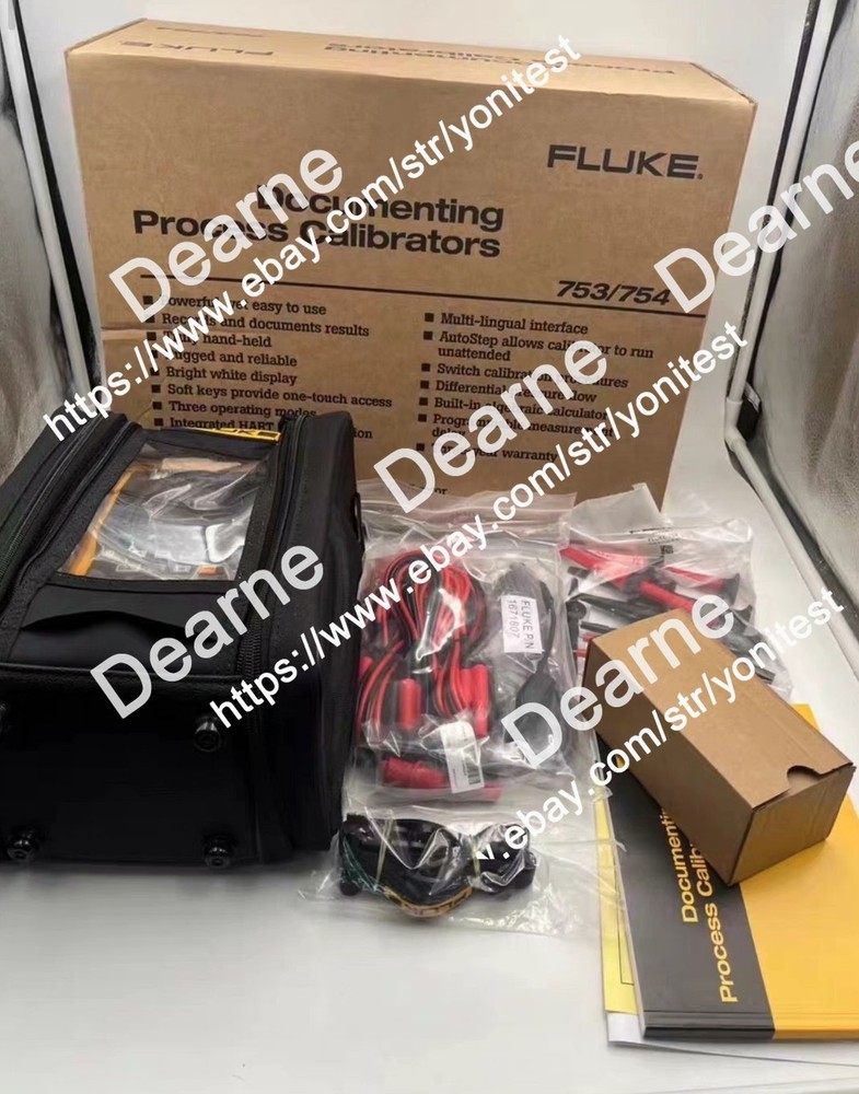 Fluke 754 Documenting Multifunction Process Calibrator HART NIST Calibrated Data