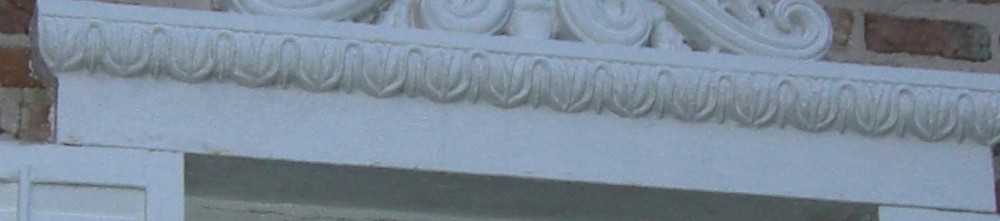Vintage pediment cornice cast iron Lintel Architectural (6 available)