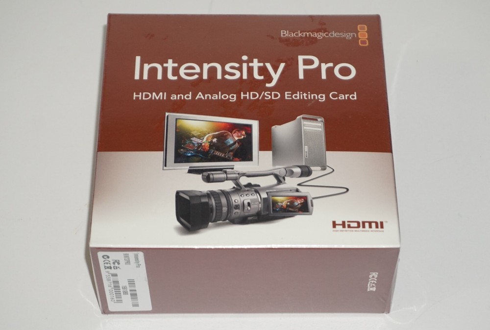 Intensity pro HDMI and analog HD/SD editing card