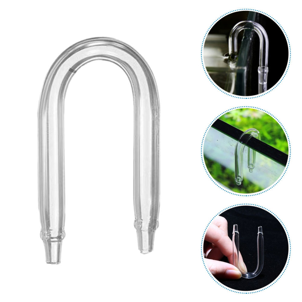 Aquarium Plants Co2 Diffuser Fish -shaped Tube Connector System