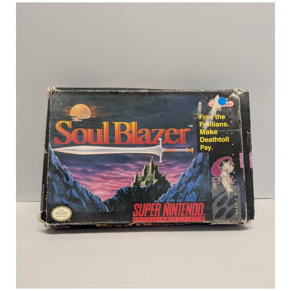 Soul Blazer Box Only