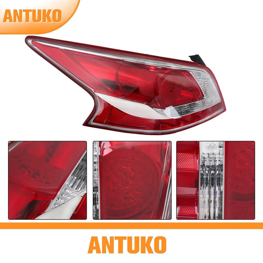 LH Tail Lamp Assembly Replacement for Altima 2013 Left Side Tail Light