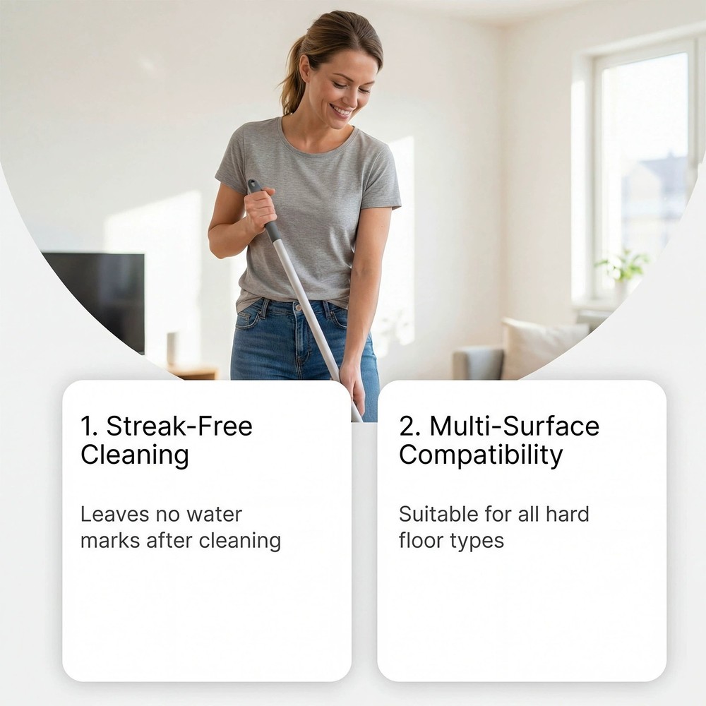 12pcs Floor Cleaning Solution Tablet Deep Cleans For Multiple Hard Floors ~HOT