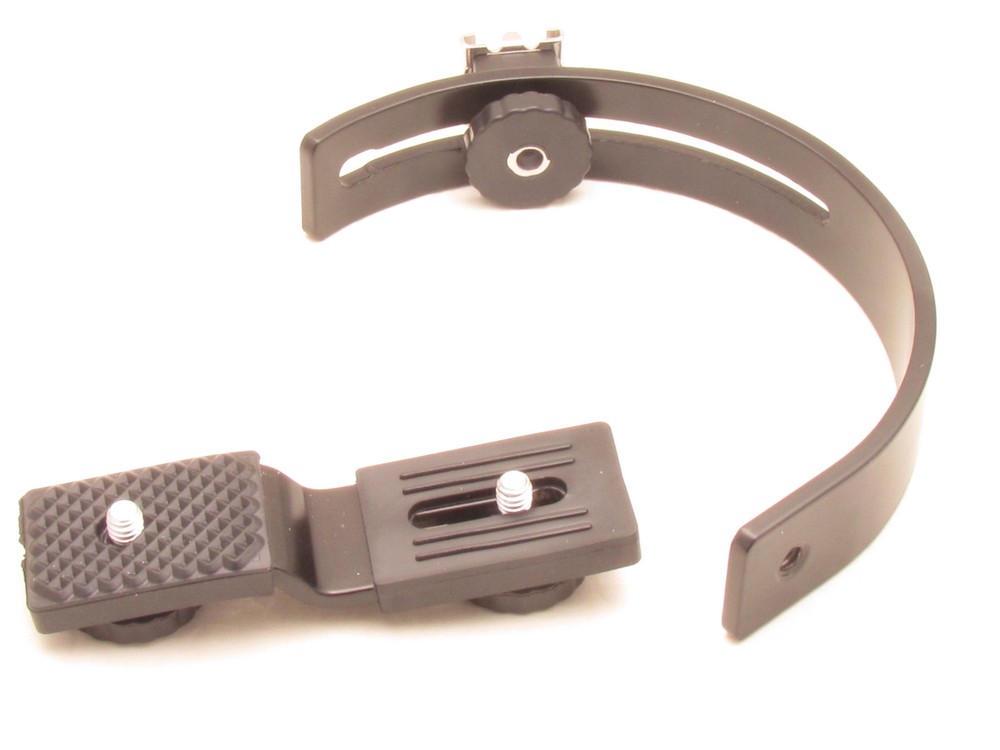 C-Shape Flash LED Video Bracket Flashlight Camera Holder Mount Flash DSLR SLR DV