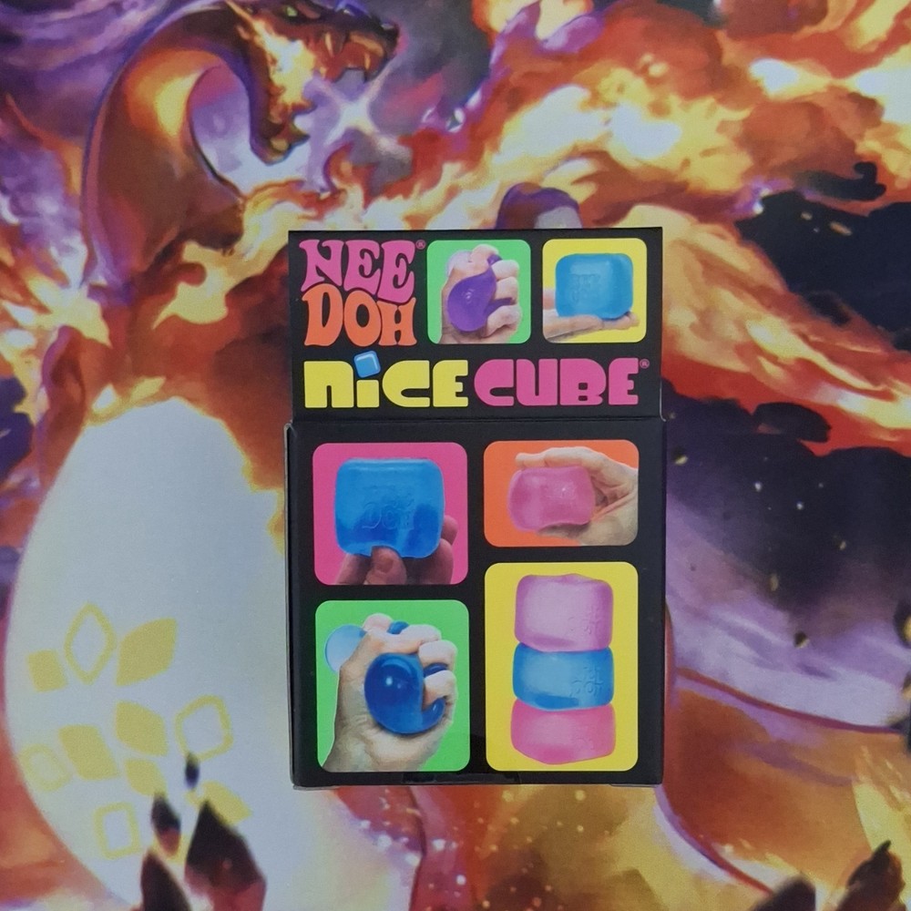 Nee Doh Nice Cube Blue