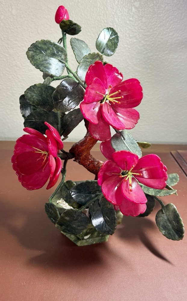 Gorgeous Jade Bonsai Flowers!