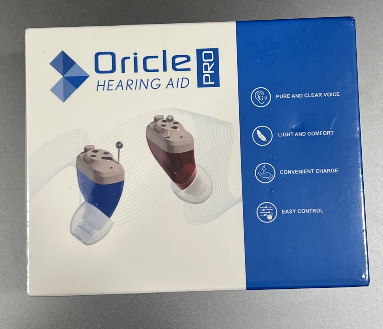 Oracle PRO Hearing Aids for Seniors 16 Channel 48 Hour Battery + Case  SEALED