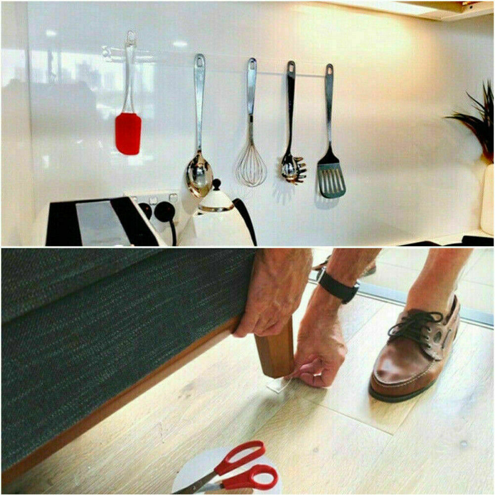 Nano Magic Tape Double Sided Traceless Washable Adhesive Invisible Gel 1M/3M/5M