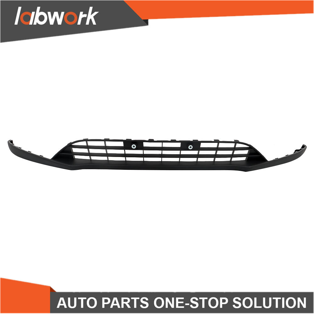 Labwork Front Bumper Lower Valance Panel Grille Grill For 2015-2018 Ford Focus