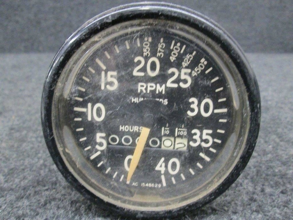 1548629 AC Tachometer Indicator (Hours: .02)