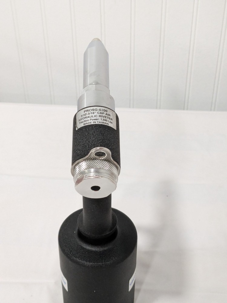 PRO-SOURCE Air Rivet Tool: 0.551" Stroke Length MISSING SAFETY CAP PROSG-0200