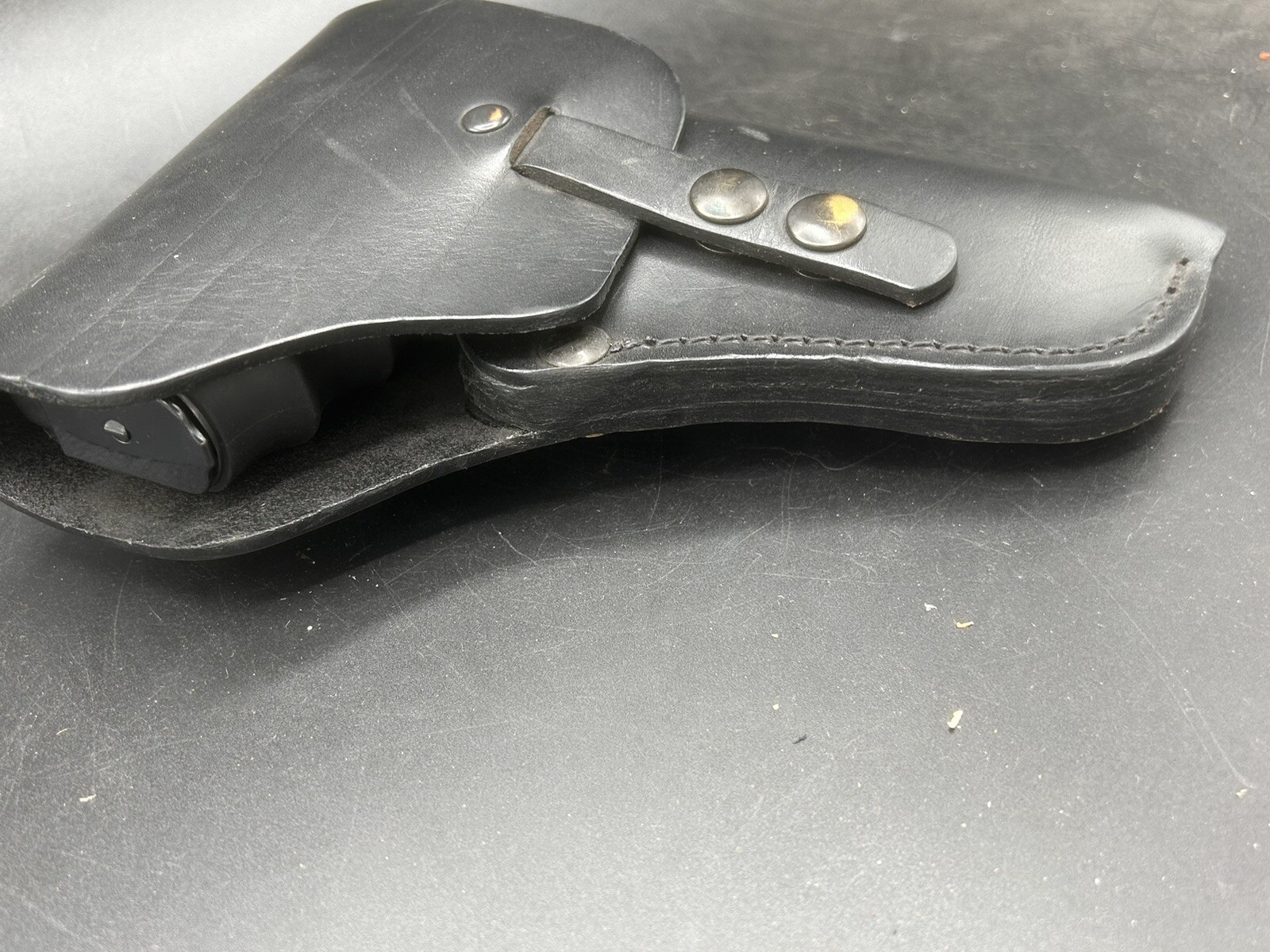 FN HI POWER LEG HOLSTER , BELGIUM Full Grain Leather, High Power