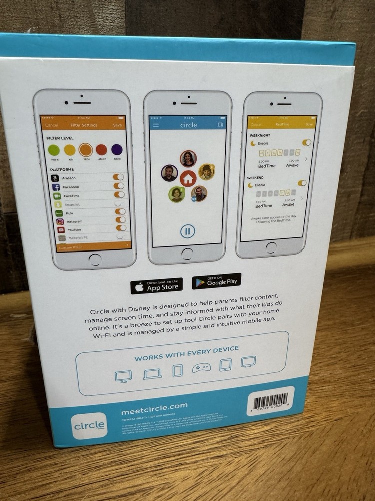Circle with Disney Smart Internet Filter & Parental Control Hardware