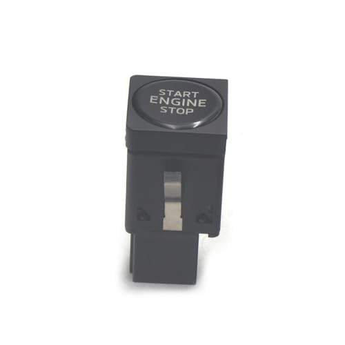 VWIS033B Engine Start Stop Button Switch 5C7959839C Compatible with VW Black