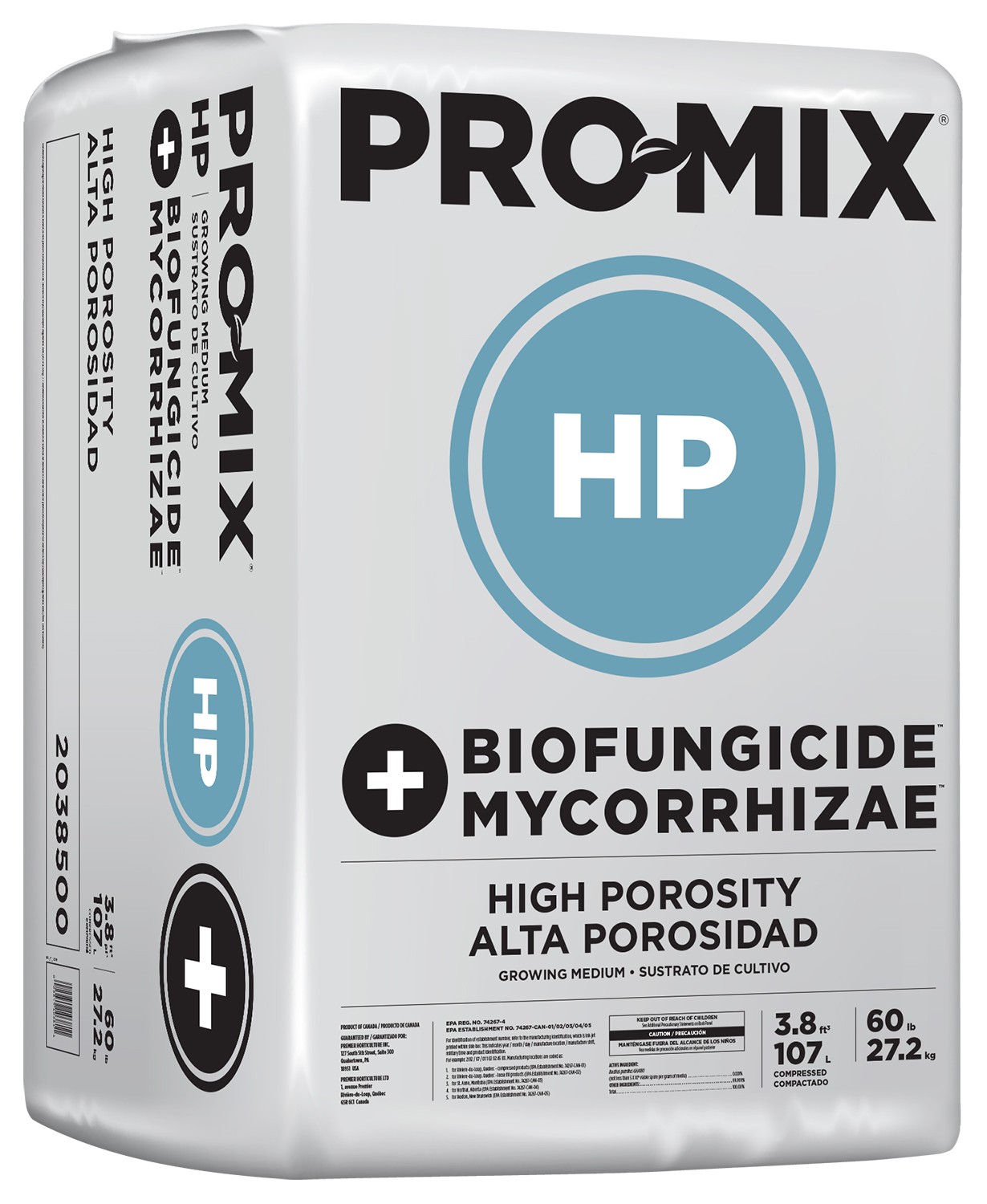 Pro-Mix HP BIOFUNGICIDE + MYCORRHIZAE, 3.8 cu ft