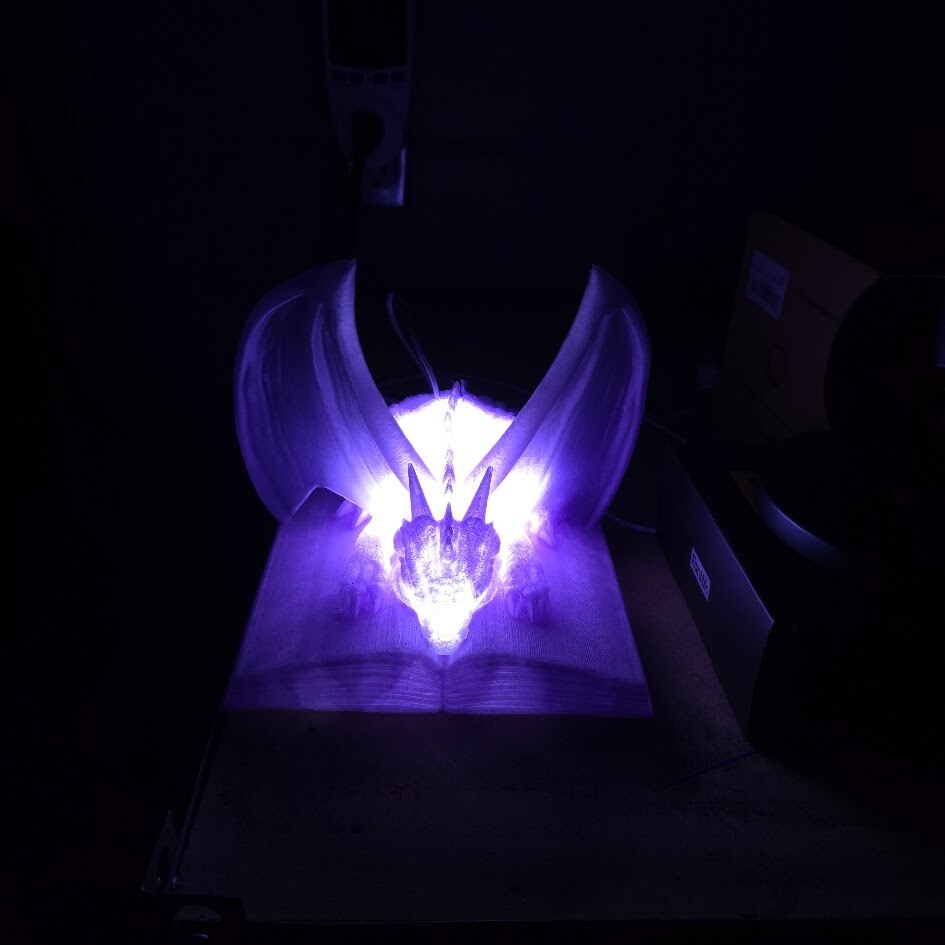 Dragon Lights - Multiple Colors - 3D Printed