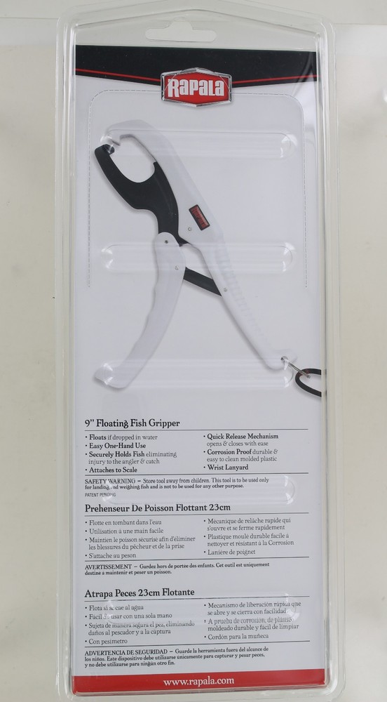 New Rapala 9" Fish Gripper - Floating