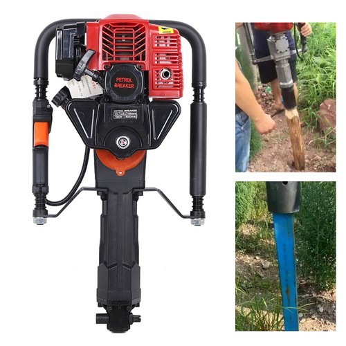2 Stroke 52CC T-Post Driver Farm Post Gasoline-Powered Driver Piling Machine