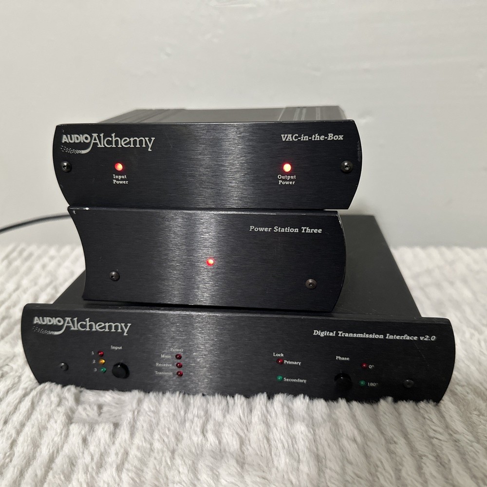 Audio Alchemy Digital Decoder Engine V2.0 And Power Station Three & Digital V2.