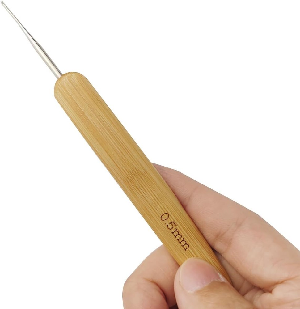 9PCS Dreadlocks Crochet Hooks Braid Hair Locking Tool Dreadlock Crochet Needles