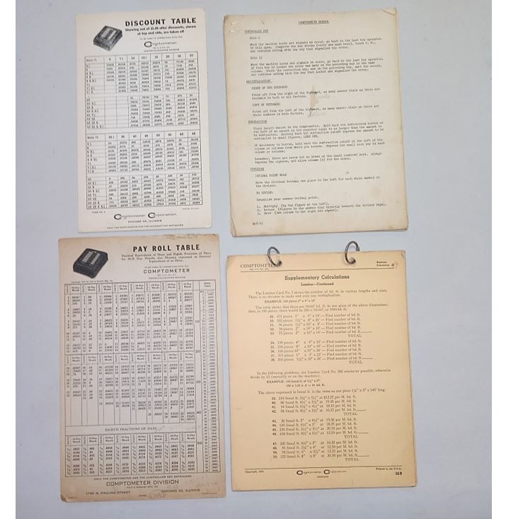 Antique Felt & Tarrant Comptometer (Mechanical Adding Machine / Calculator)