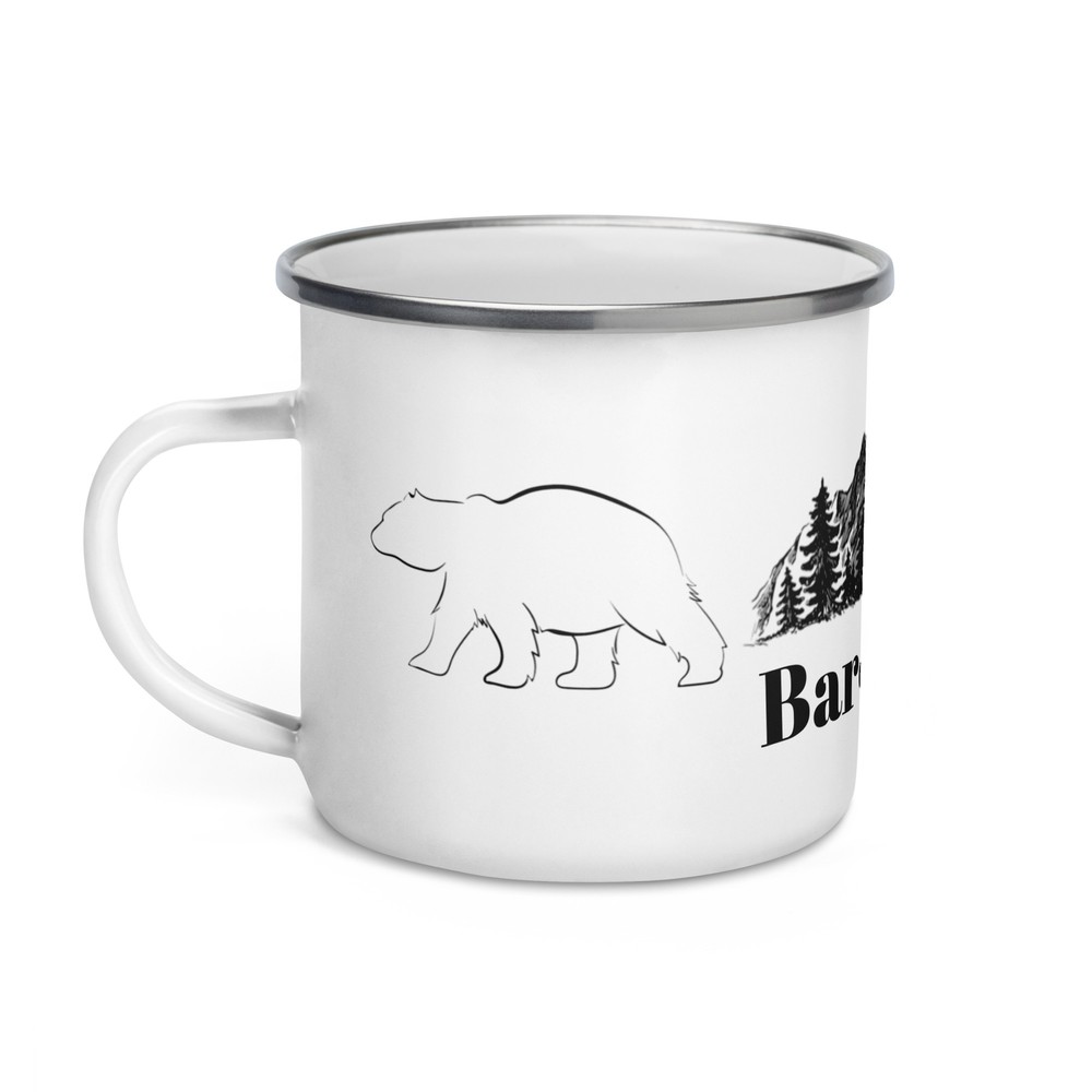 BareStitch Enamel Mug