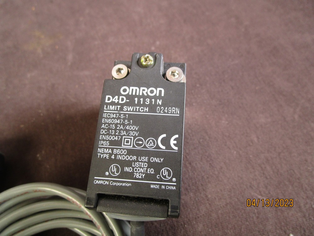 Omron D4D-1131N Limit Switch 0249RN