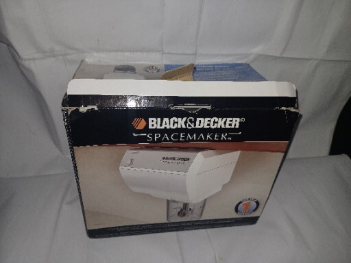 Black & Decker Coffee Grinder Food Processor SPACEMAKER UNDER COUNTER CG800WM