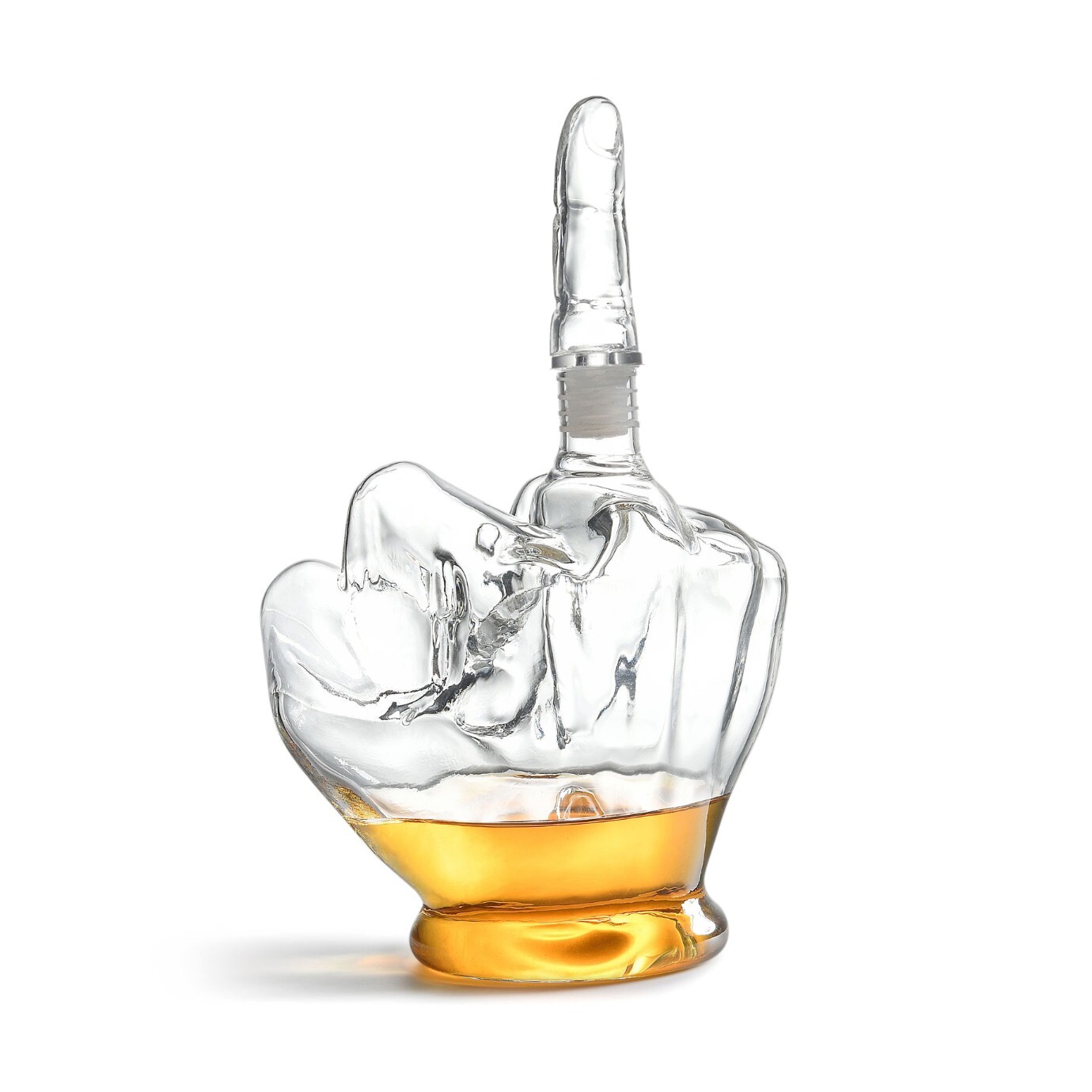 Middle Finger Whiskey Decanter