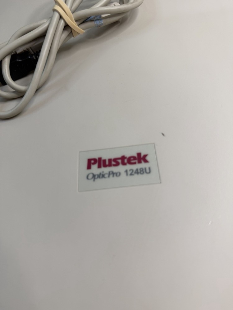 Plustek Opticpro 1248 U Scanner No Power Cord