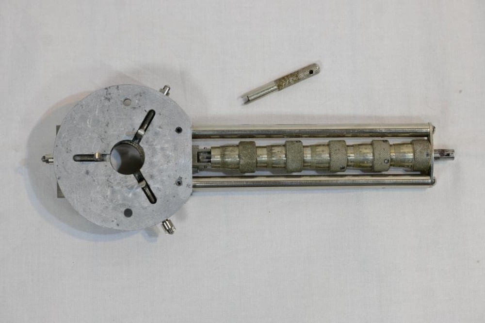 Leitz Rotating Mica Compensator for Polarizing Microscope 1950s Optics Antique