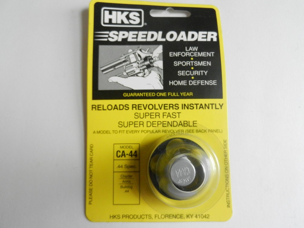 HKS Speedloader; Model CA-44; 5 Shot; 44 Special; 3 Pack; Fast & Dependable