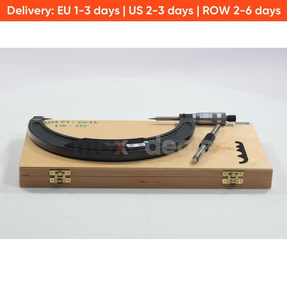Hartig 5752-150-175-E-H Micrometer New NFP